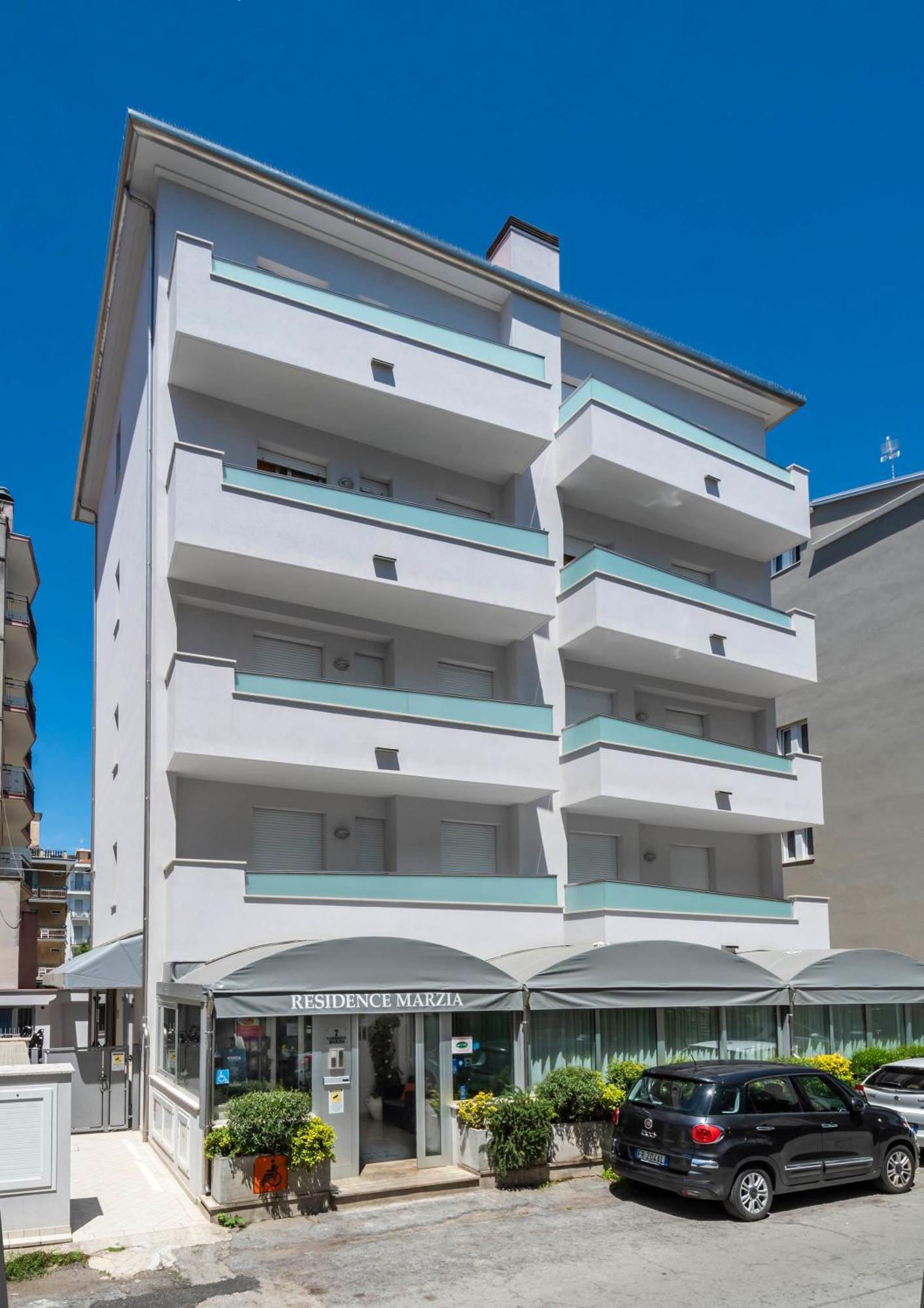 Residence Marzia Rimini Exteriér fotografie